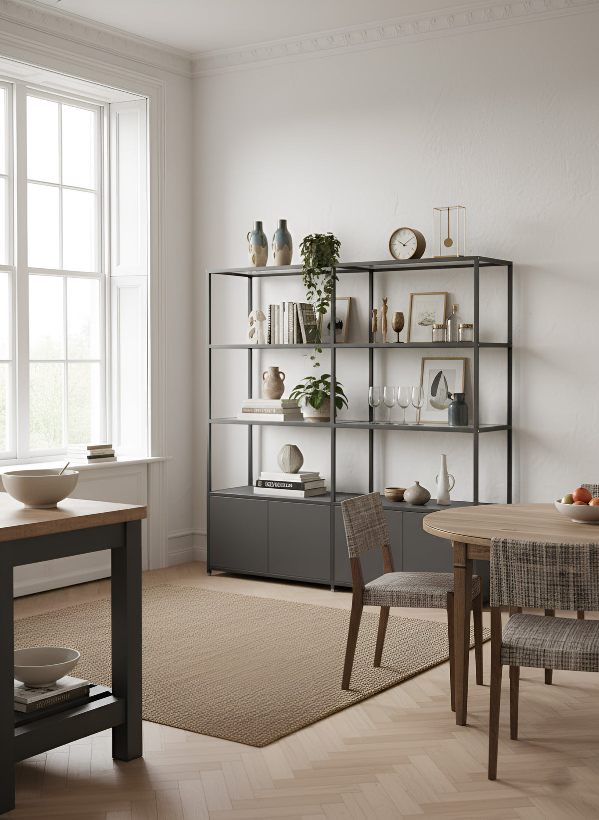 Nunnington with Glass Shelves