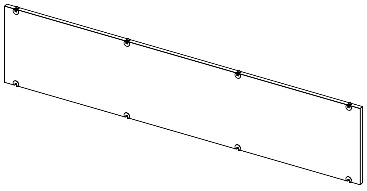 LADR Cupboard Back 1600w x 350h