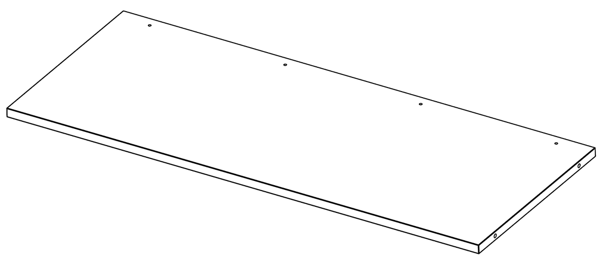 LADR Shelf 1000w for Back Panel