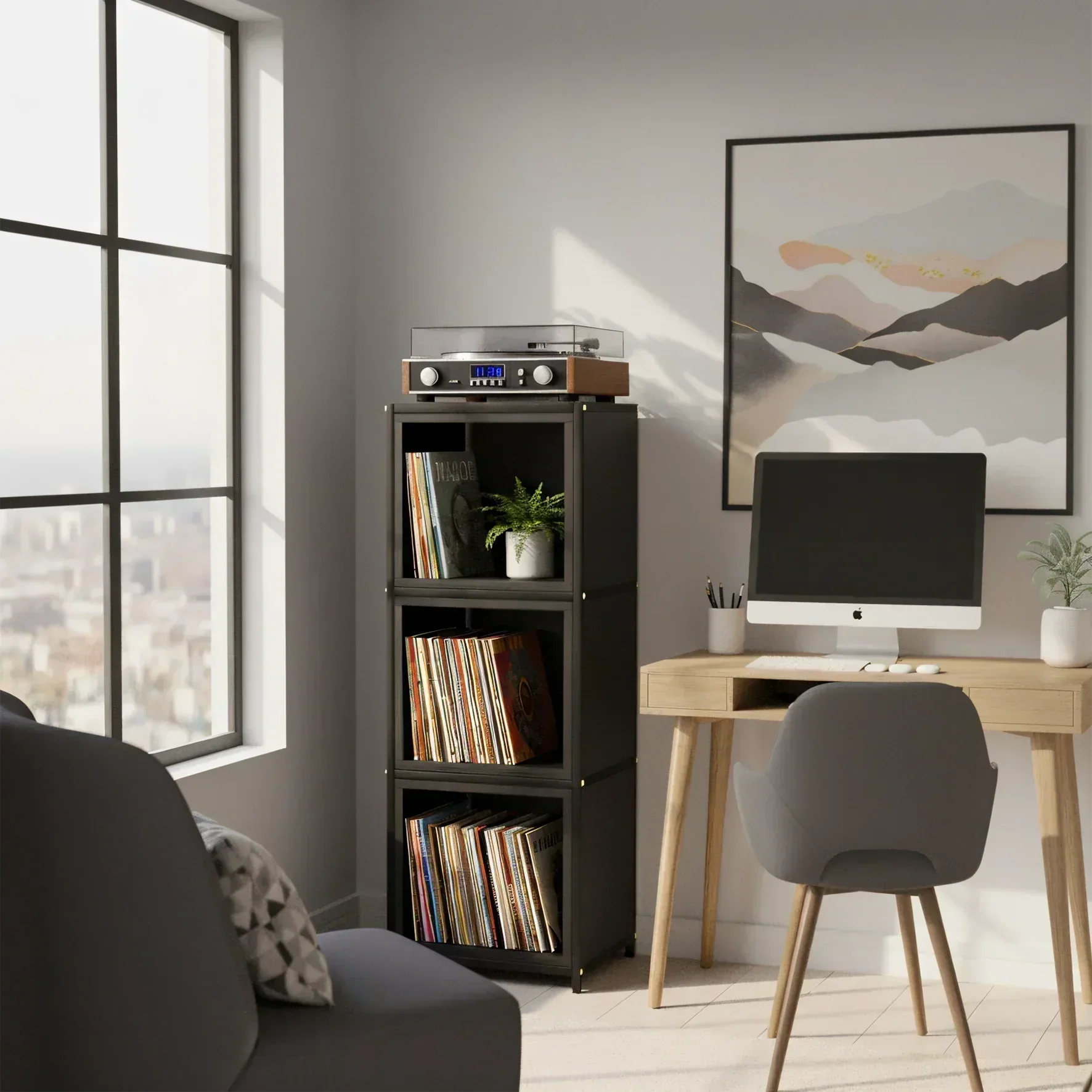 Small-Space, Renter-Safe Vinyl Storage: Smart Ideas That Don’t Eat Your Floorplan
