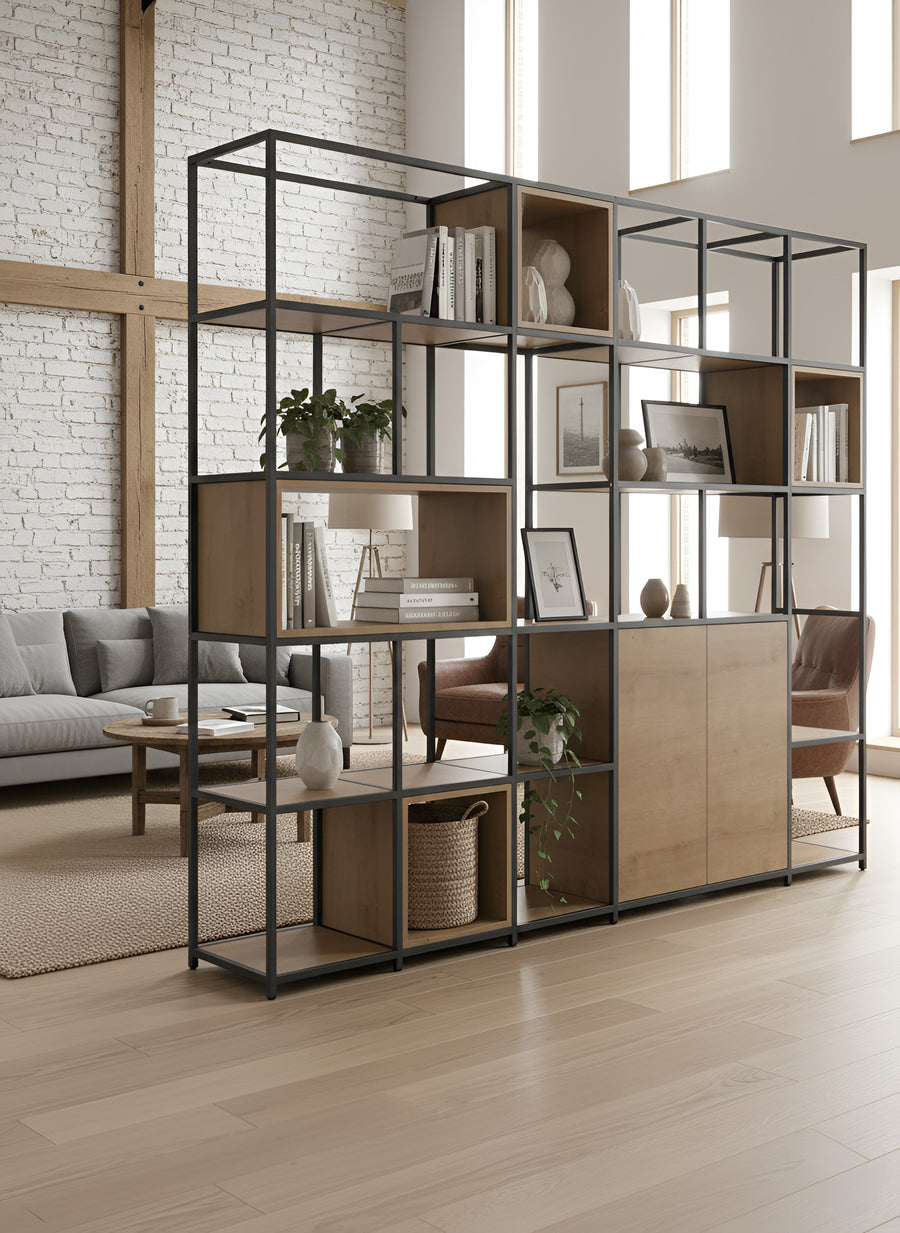 Feature Shelving & Modular Room Divider Shelves | Design Yours | Shelved