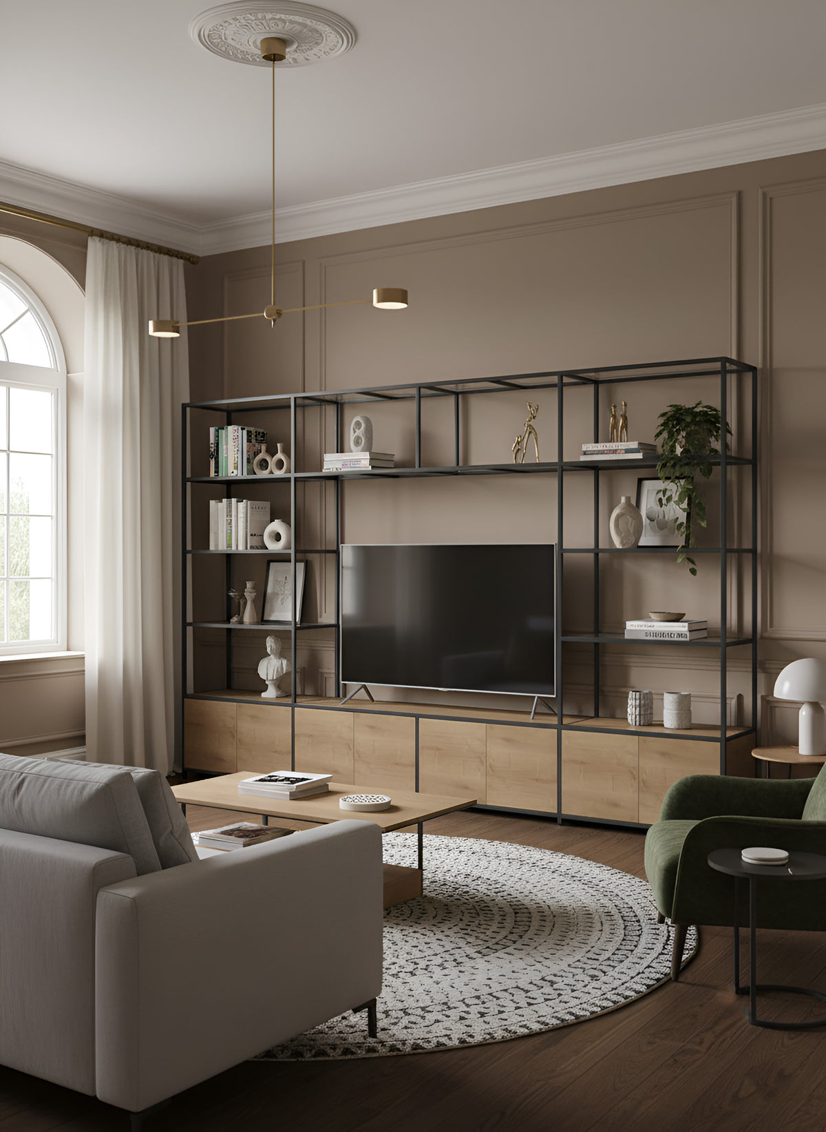 Wakendale with Glass Shelves