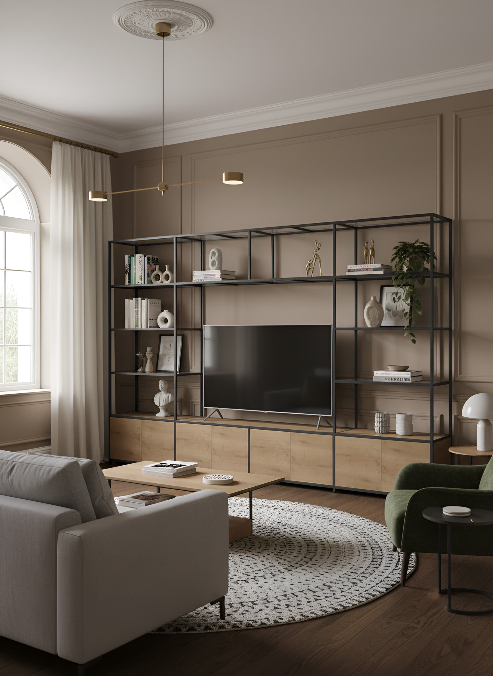 Wakendale with Glass Shelves