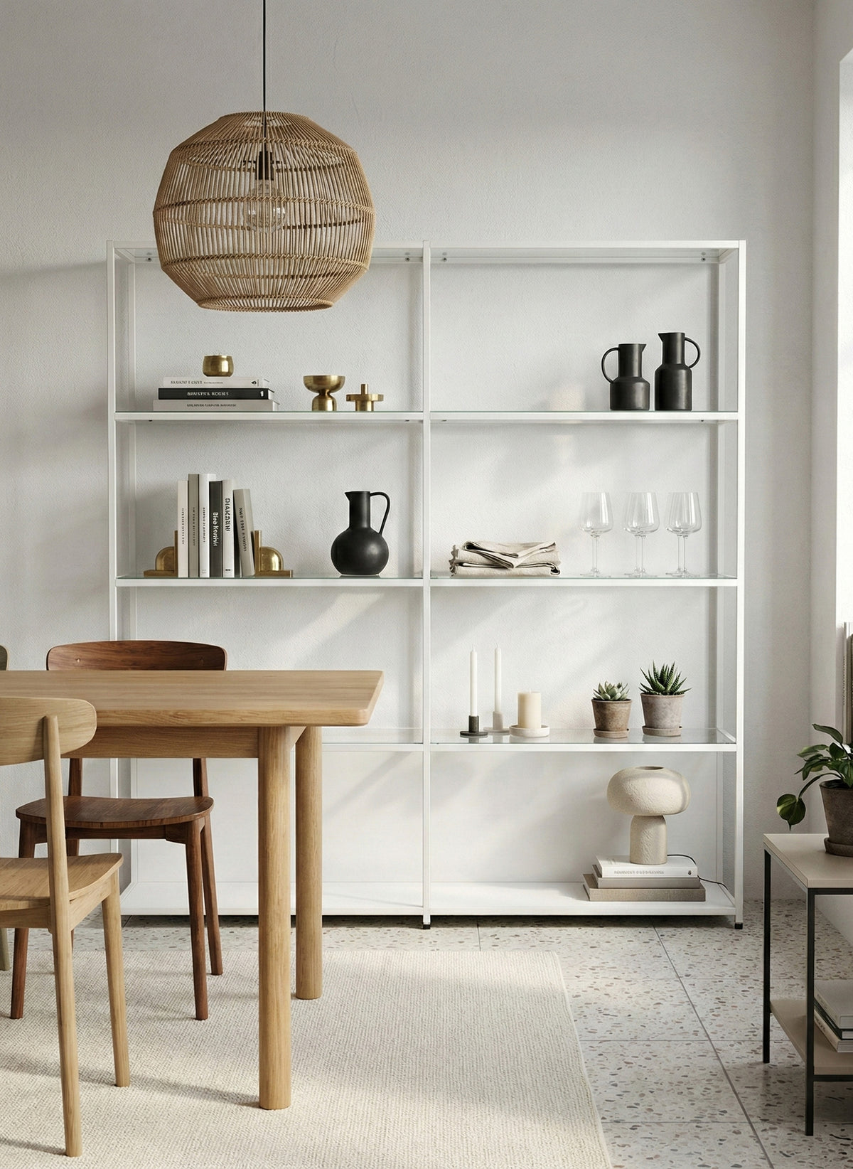 Stearsby with Glass Shelves