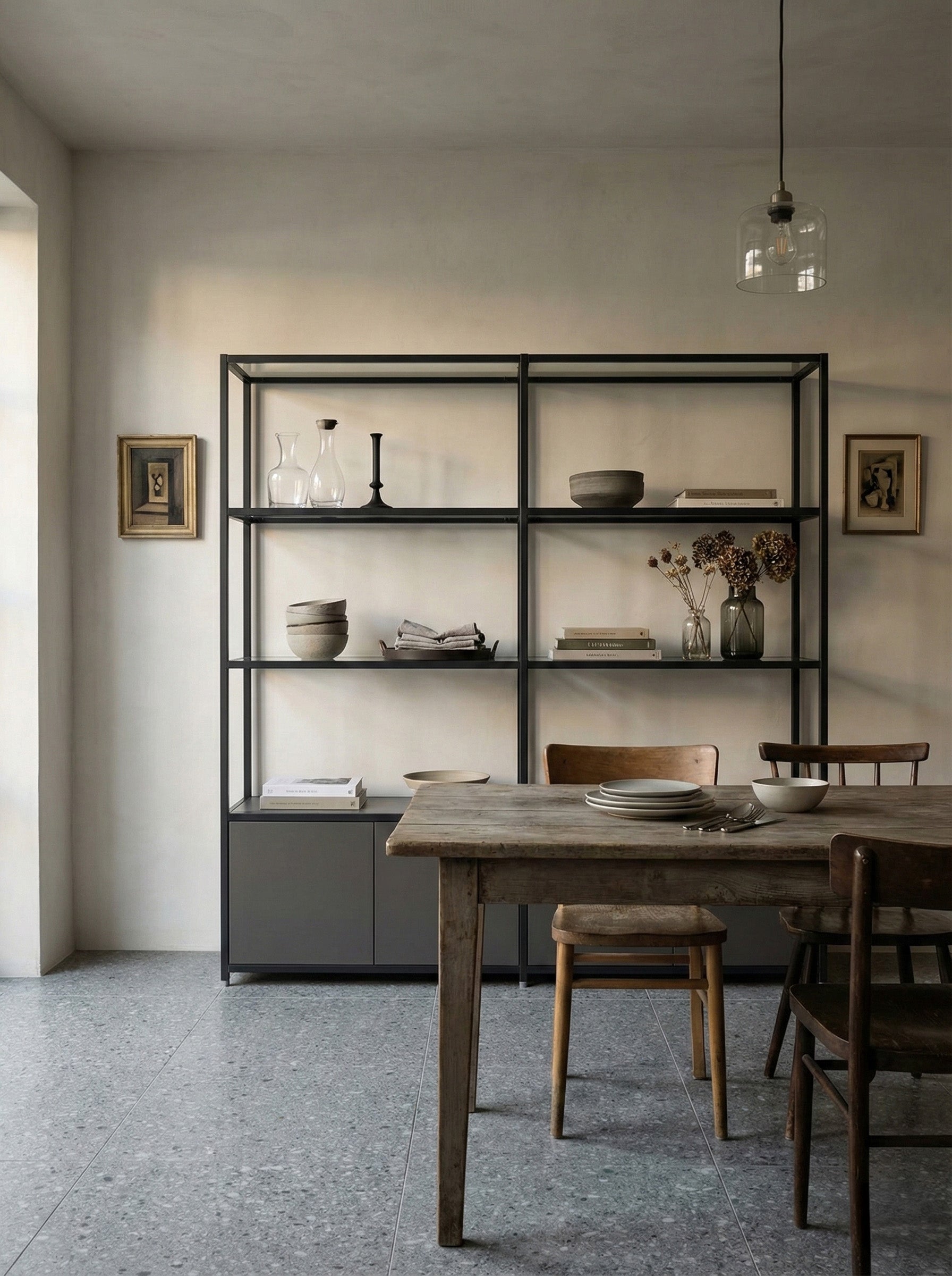 Nunnington with Glass Shelves