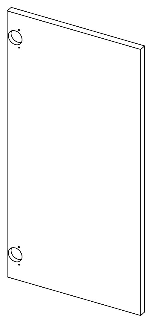 LADR Cupboard Door 400w x 700h