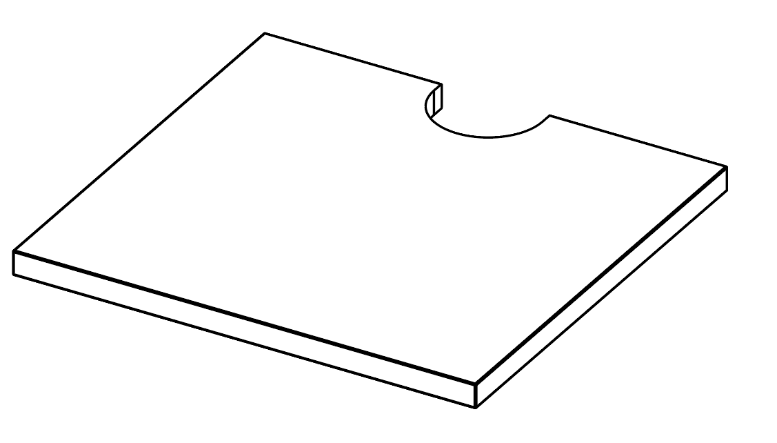 LADR Cupboard Shelf 400w