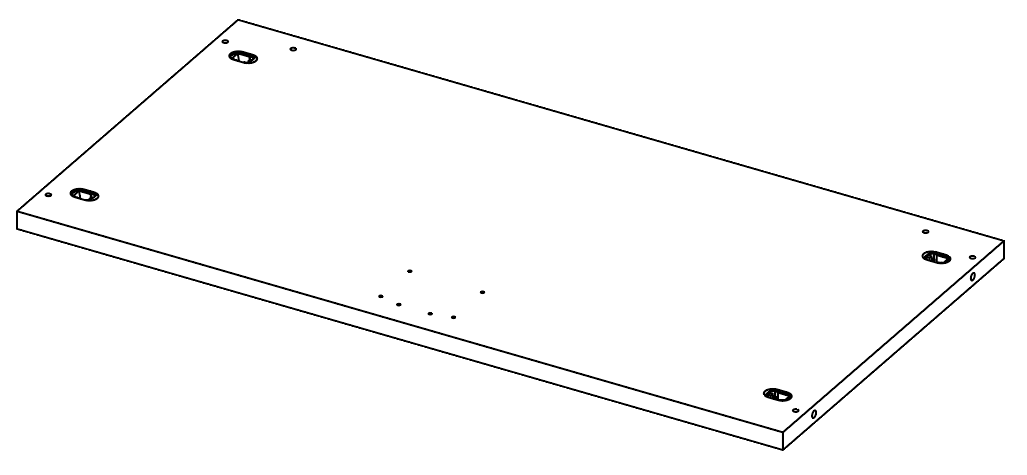 LADR Cupboard Top 800w