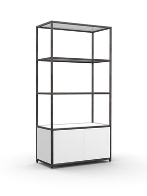 Riseborough with Glass Shelves