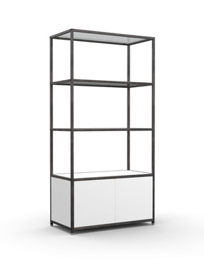 Riseborough with Glass Shelves