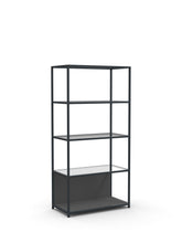 Huby with Glass Shelves
