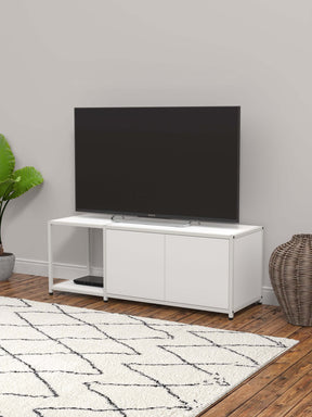 Modular TV Stand With Low Double Cupboard